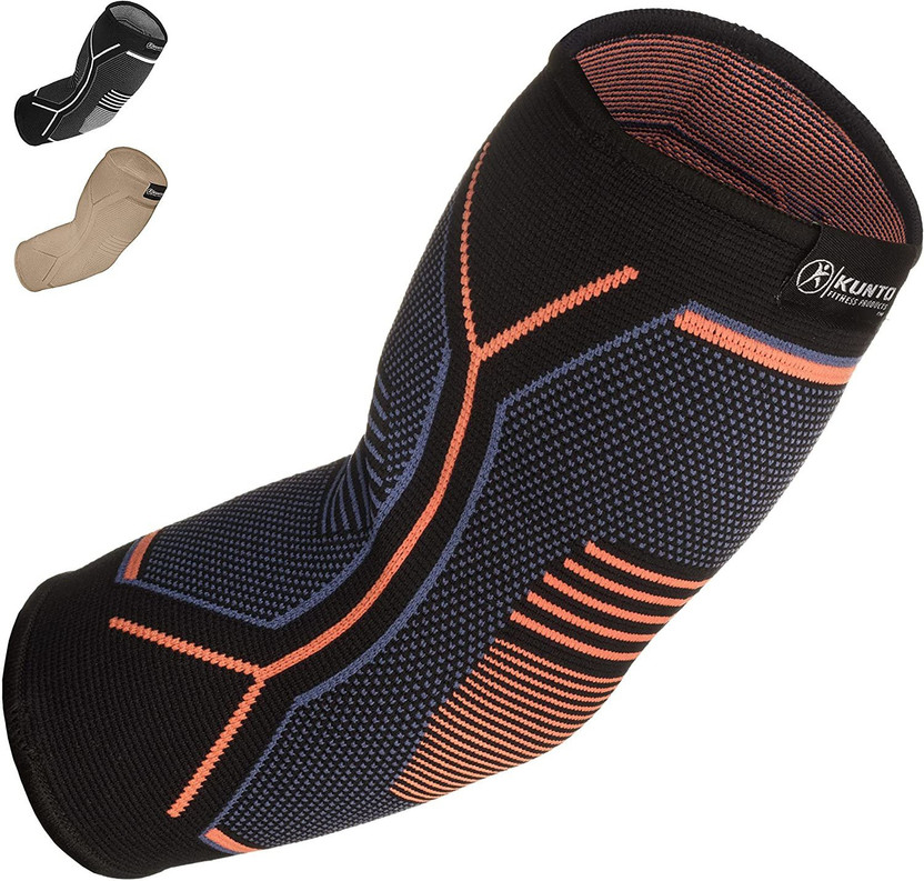 Kunto Fitness Products Elbow Brace Compression Support Sleeve Elbow Support