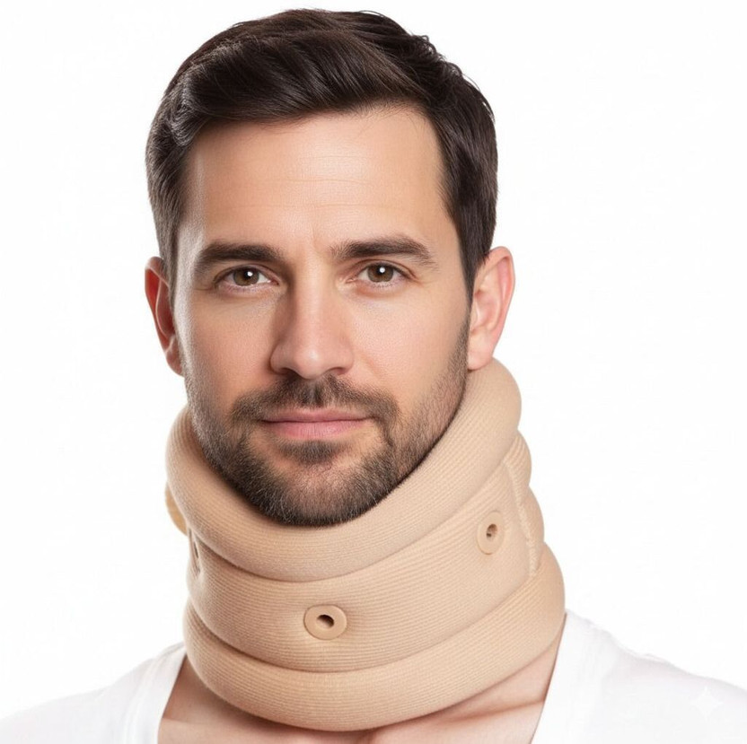 Dr. Dr. Detox Cervical Collar Soft with Support Neck Support(Beige) - Flipkart Deal