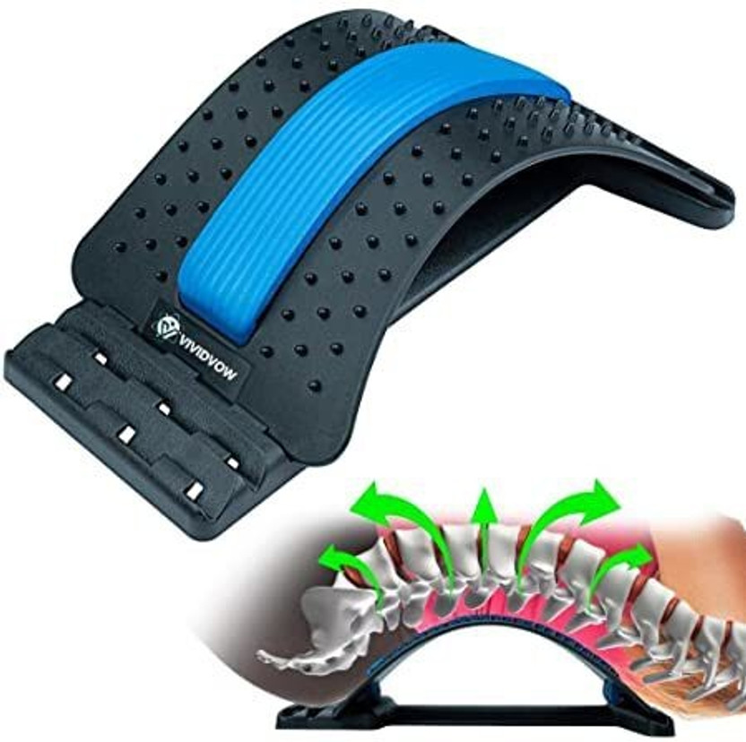 GRETA GRETA Magic Back Support Spine Massager|Back Pain Relief Products Back / Lumbar Support - Flipkart Deal