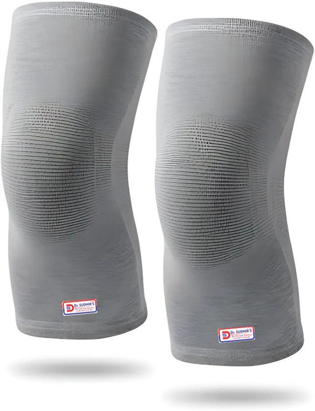 Dr Sudhir Pain Dr. Sudhir's Pain Relief Knee caps Knee Support(Grey)