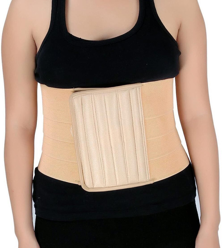 VSA CARE 8 Abdominal Support Super Fine Belt Surgery putting Inside Dress Abdominal Belt(Beige)