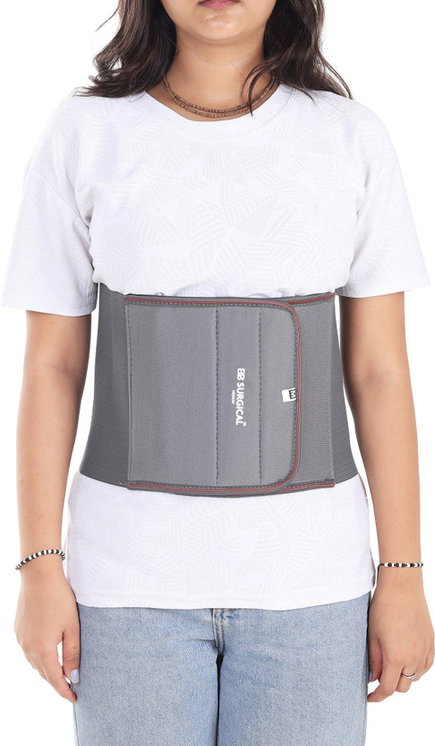 BBSurgical BBSurgical Adjustable Abdominal Belt Waist Trainer for Weight Loss & Post-Surgery Recovery Abdominal Belt(Grey) - Flipkart Deal