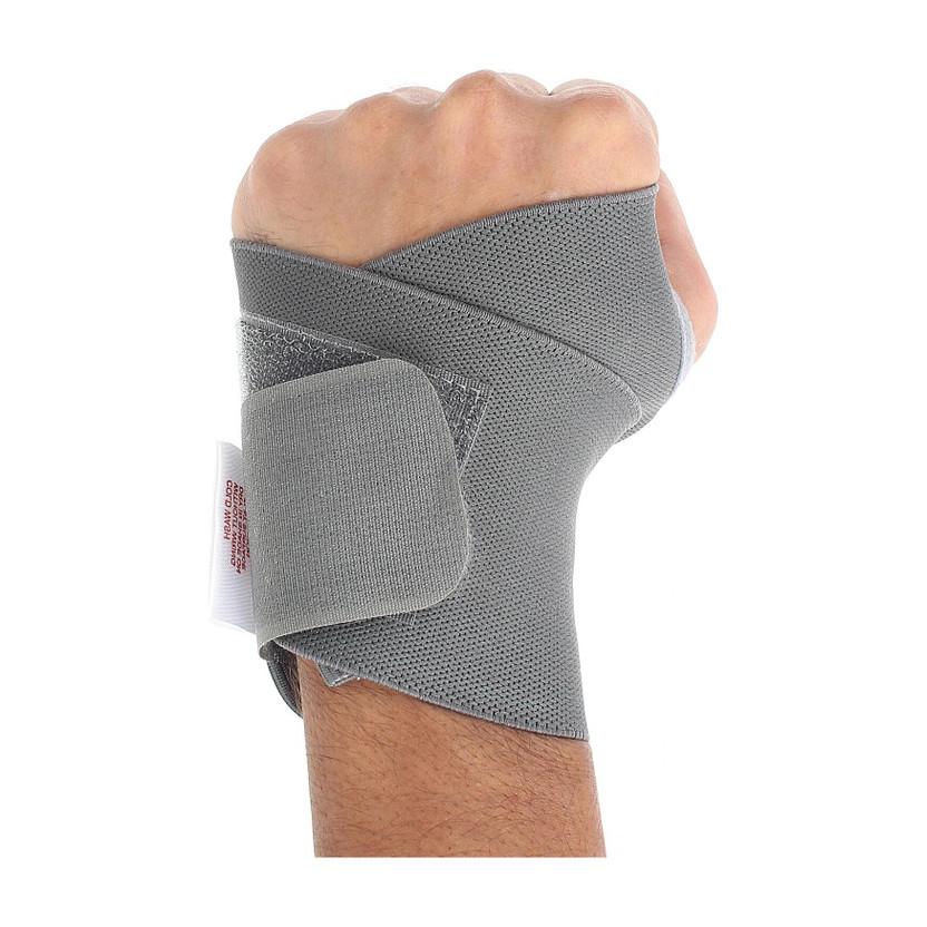 Total Ortho Care Wrist Band Support Black Wrist Support(Grey)
