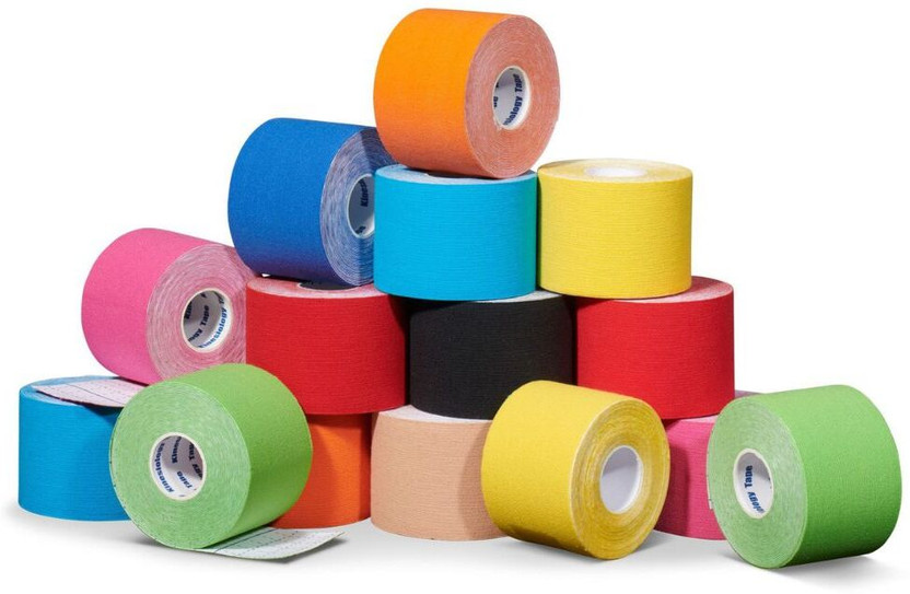 Comfortinglives K Tape for Exercise (5M x 5CM) Muscle Pain Relief & Recovery Support Kinesiology Tape(Multicolor)