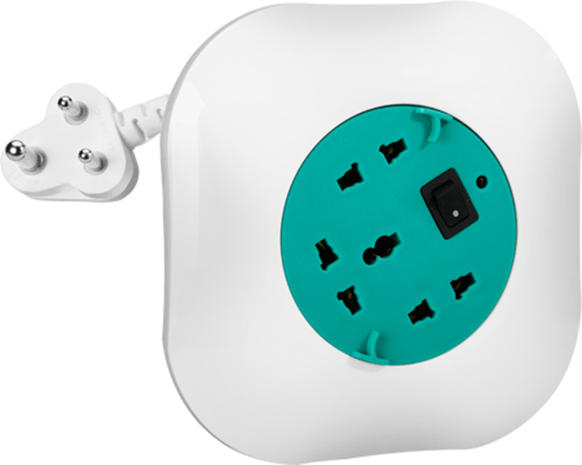 Orient Electric Reel - Oval 3 - Pin 4 Meter 3  Socket Extension Boards(White, 4 m)