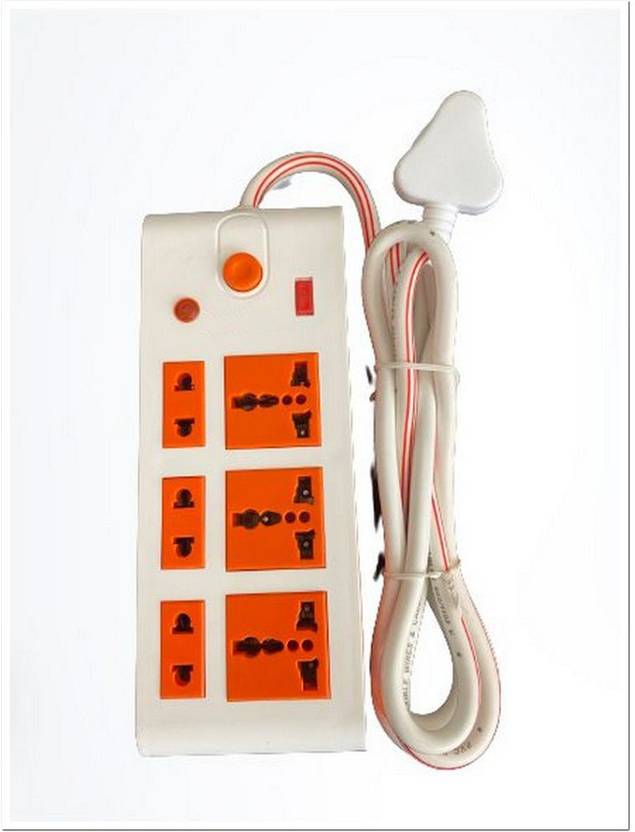 EZVISION 6 Socket Extension Board 6 Socket Extension Boards Price in