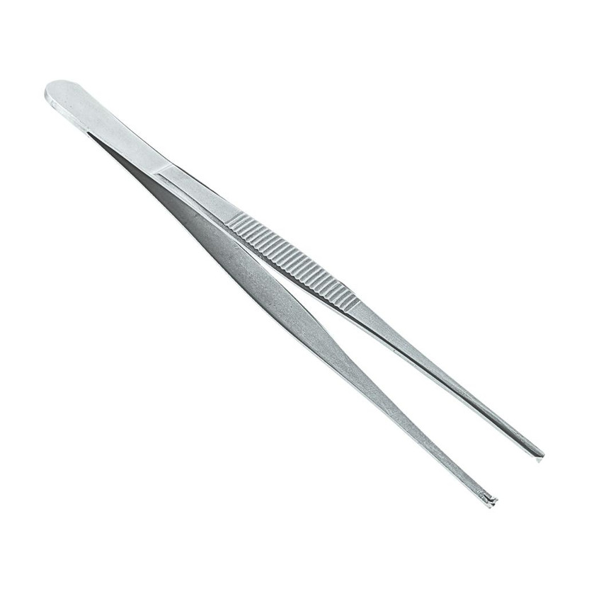 Bos Medicare Surgical Dissecting Surgical Forceps 6 inch (Toothed,Kocher) Stainless Steel 304 Grade Dressing Forceps