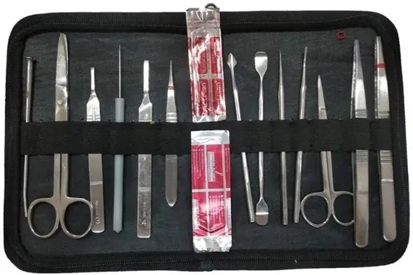 clark Dissection Kit Surgical Instruments Set Stainless Steel Utility Forceps