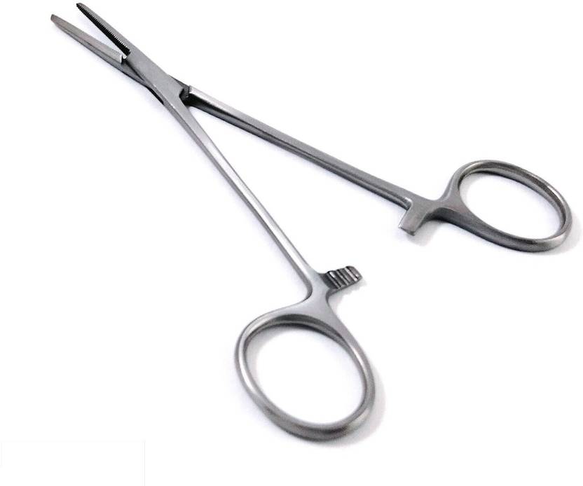 Crystodent Dental Straight Mosquito Artery Forcep Serrated Forceps