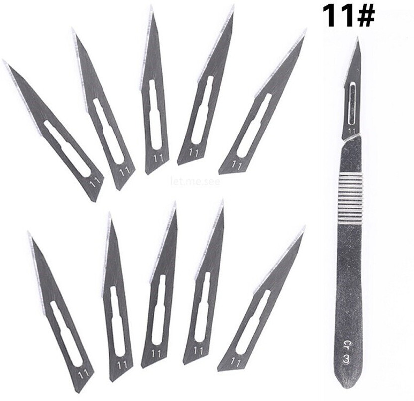 EUZA SCALPEL11 Surgical Scalpel(Pack of 10)