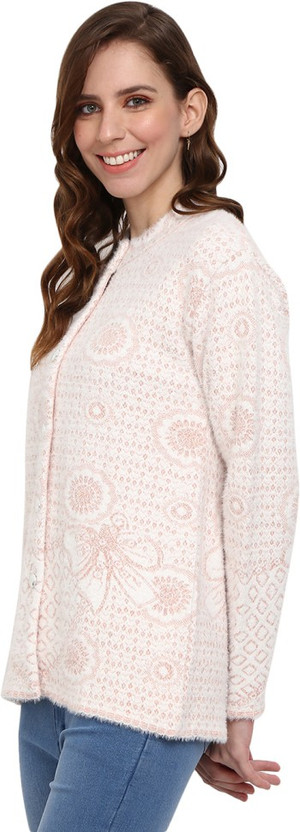 V-MART Printed Round Neck Casual Women 