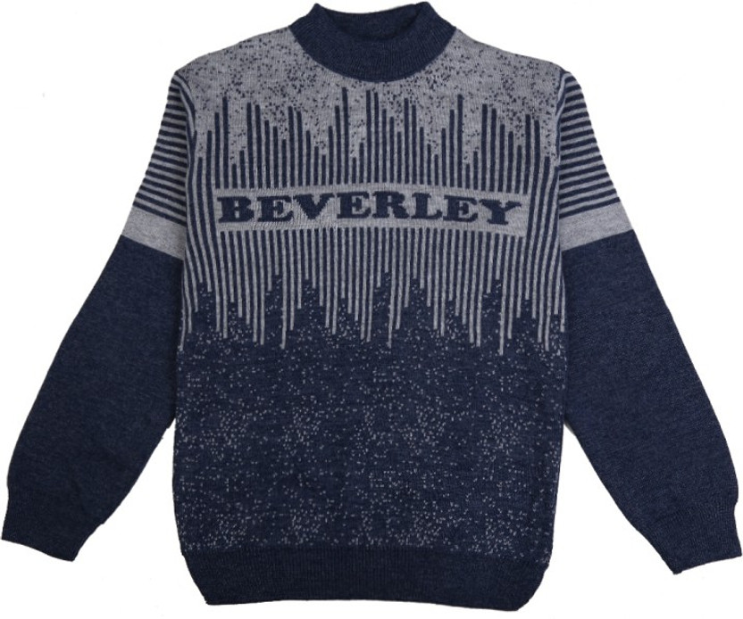 V-MART Printed Round Neck Casual Boys 