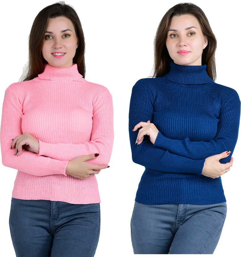 royal blue pink sweater