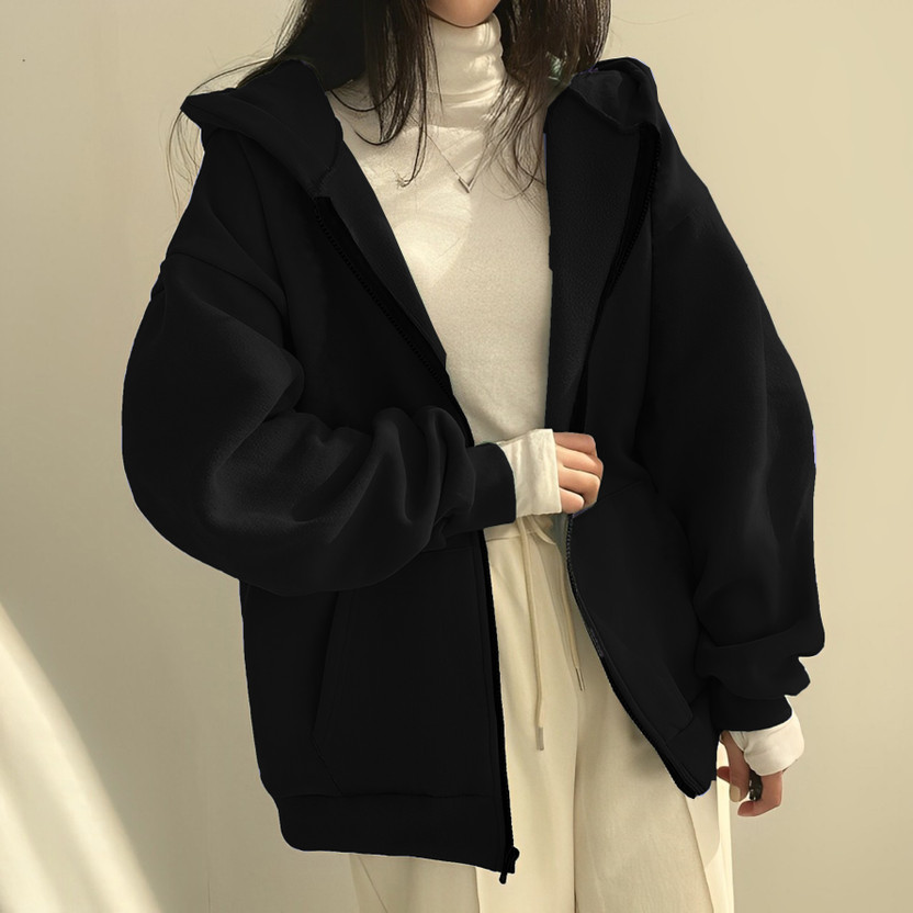 HouseOfCommon Full Sleeve Solid Women Jacket