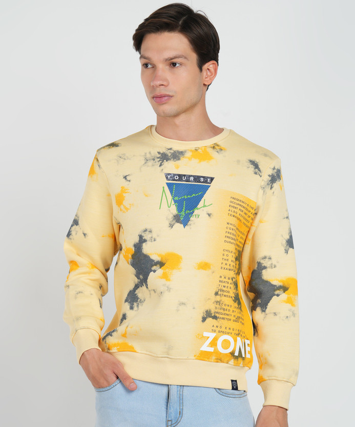 Full Sleeve Printed Men Sweatshirt 