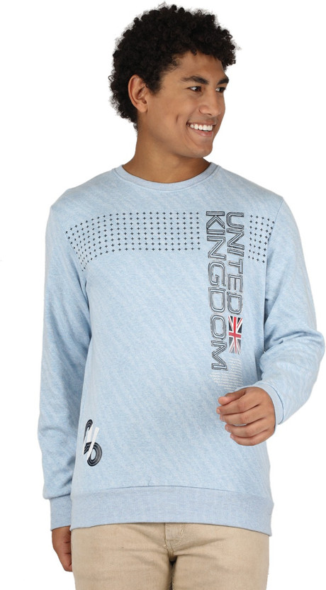 Full Sleeve Printed Men Sweatshirt 