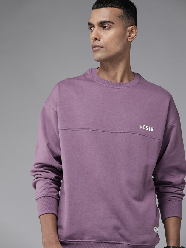 Full Sleeve Solid Men Sweatshirt 