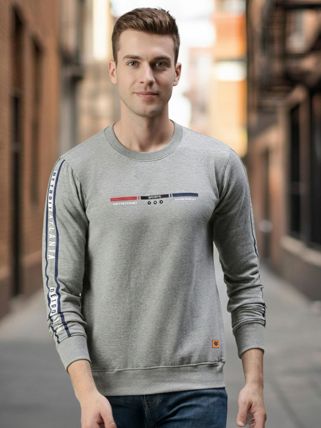 ONN Full Sleeve Graphic Print Men Sweatshirt
