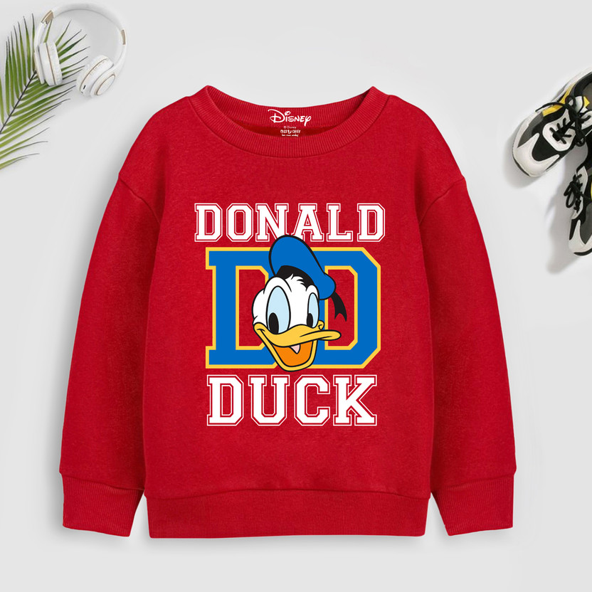 DISNEY DISNEY BY MISS & CHIEF Full Sleeve Graphic Print Boys Sweatshirt - Flipkart Deal