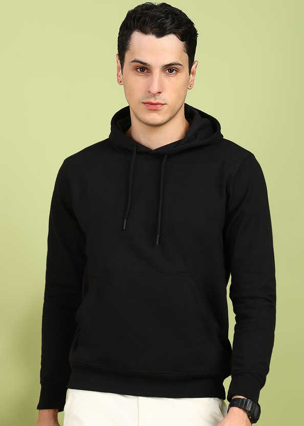 Alan Jones Full Sleeve Solid Men Sweatshirt