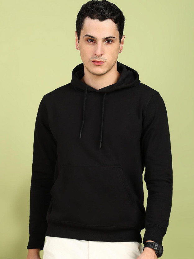 Alan Jones Full Sleeve Solid Men Sweatshirt