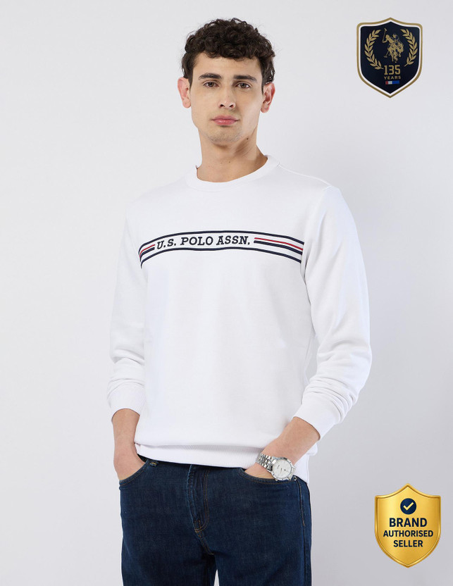 U.S. POLO ASSN. Full Sleeve Printed Men Sweatshirt