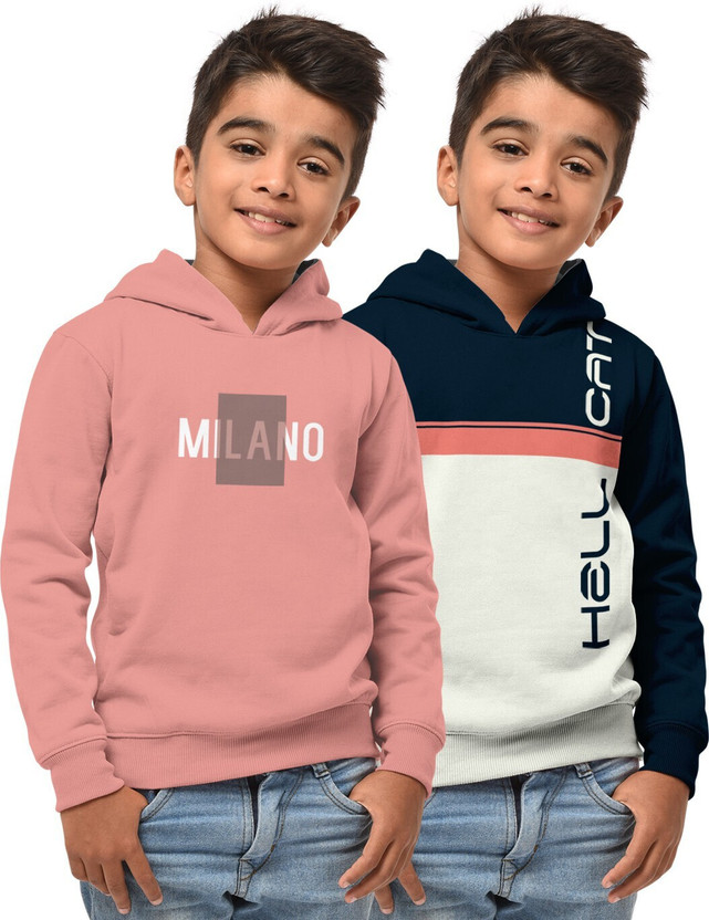 Hellcat Full Sleeve Printed Boys Sweatshirt