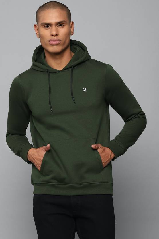 Allen Solly Full Sleeve Solid Men Sweatshirt Buy Allen Solly Full