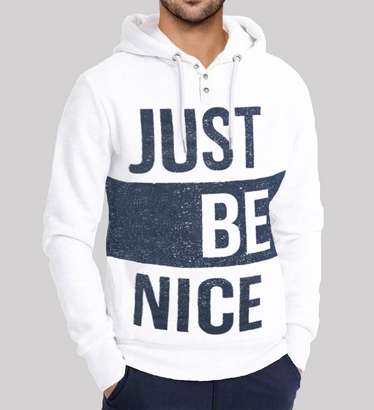[Sizes M, XXL] TRIPR Men Full Sleeve Printed Hooded Sweatshirt