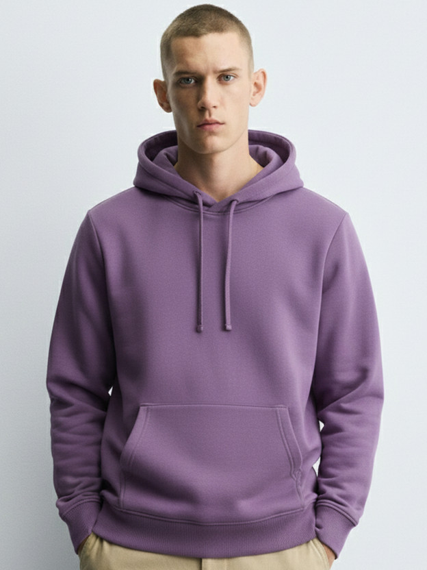 HIGHLANDER Full Sleeve Solid Men Sweatshirt