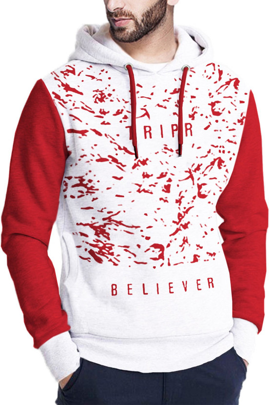 Full Sleeve Printed Men Sweatshirt 