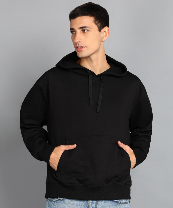 Alan Jones Full Sleeve Solid Men Sweatshirt