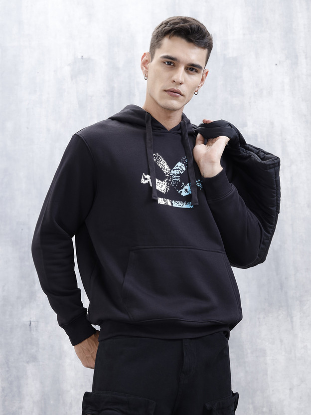 WROGN Full Sleeve Solid Men Sweatshirt