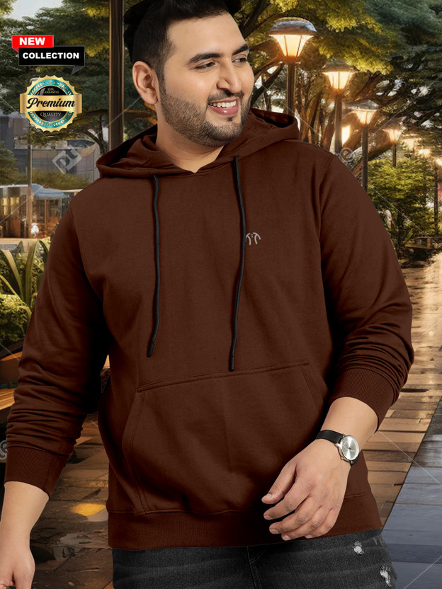 Triptee Full Sleeve Solid Men Sweatshirt