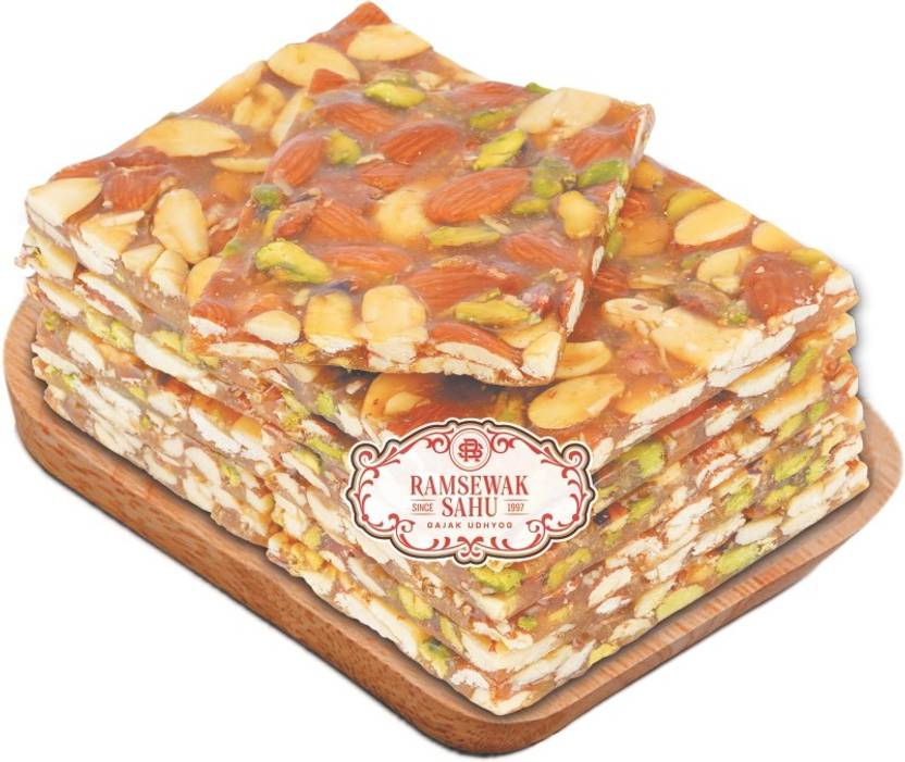 ramsewak sahu gajak udhyog Dry Fruits Chikki Box Price in India Buy