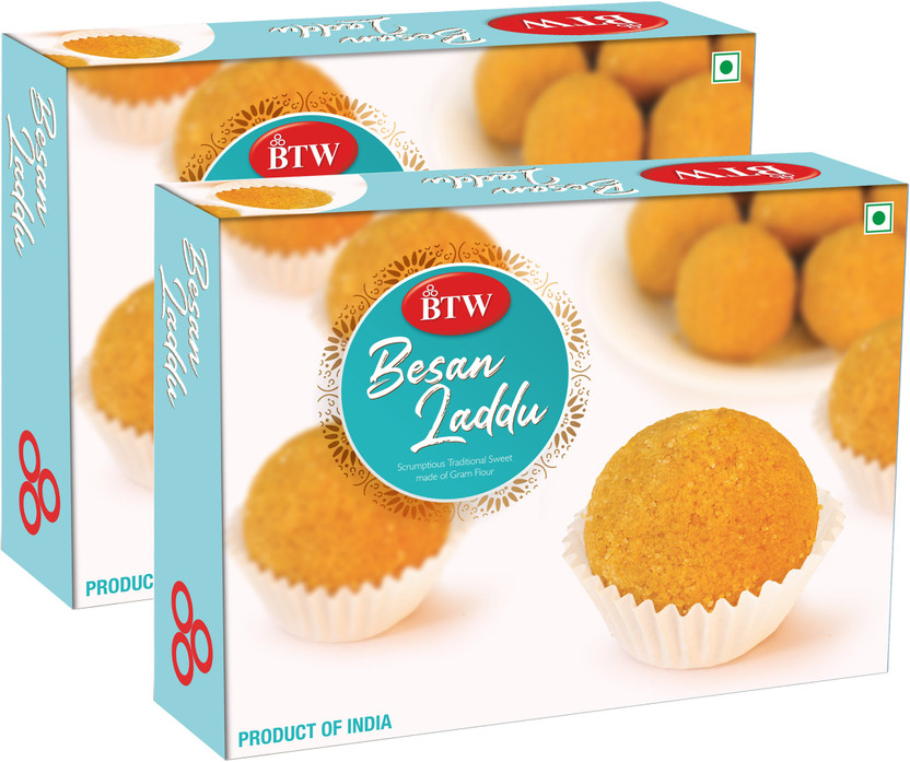 BTW Besan Laddu 400g(2 x 200 g)