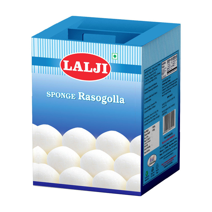 lalji Rasogolla 1Kg Soft and Juicy Bengali Sweet(1 kg)