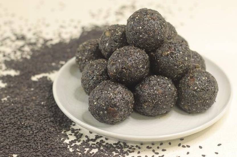 The Paratha & Ready Bites Special Black Til Ladoo Black Seasme