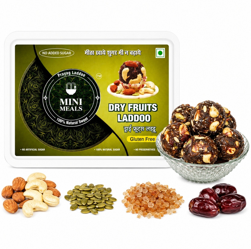prayag laddoo Dry Fruits Khajoor Sugar Free Sweets(500 g)
