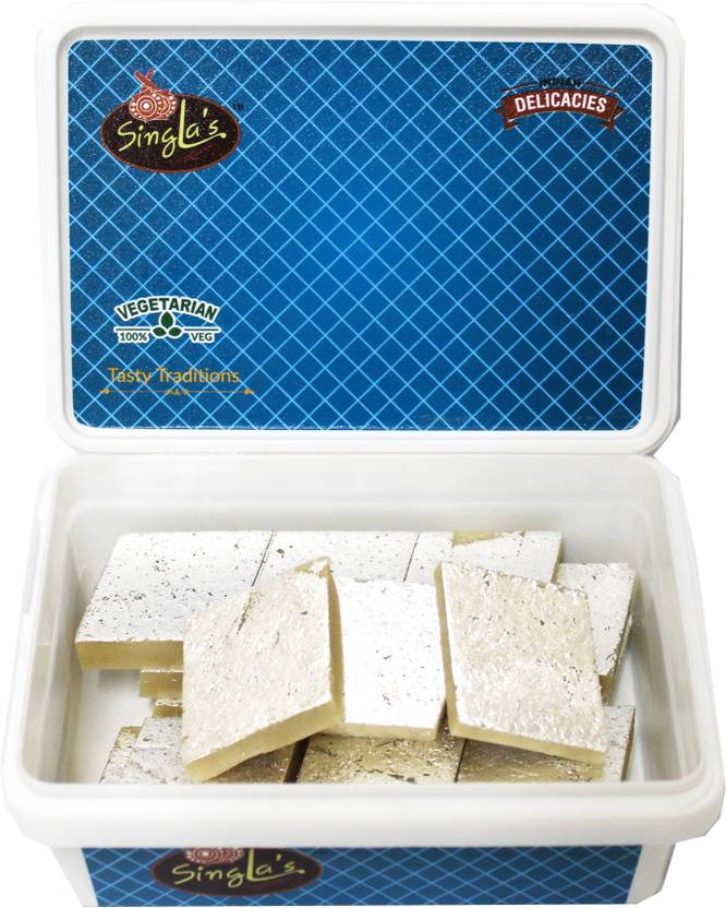 Singla Sweets Cashews Burfi 200g Box Price in India Buy Singla Sweets