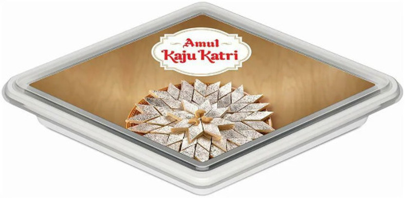 Amul Kaju Katli | Premium Cashew Fudge | 200g | Rich, Smooth & Delicious(200 g)