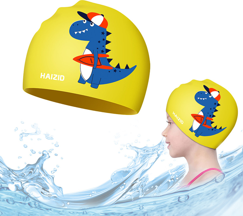 STHIRA Swimming Cap Swimming Cap(Yellow, Pack of 1)