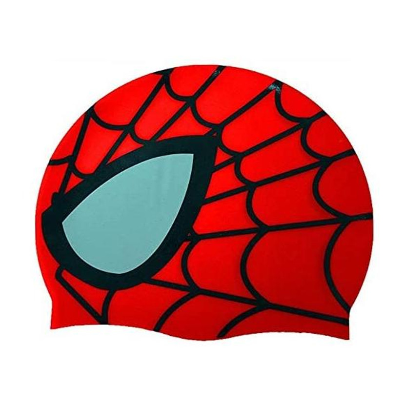 SHIFTER SHIFTER Silicone Cartoon Spider Caps for Kids Boys Girls Swimming Cap(Red, Pack of 1) - Flipkart Deal