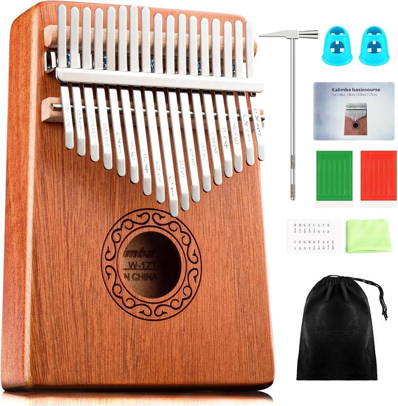 KDK HOMES KDK-GEL-01010002 Kalimba 17 Keys MIDI Controllers(Non Weighted Action, No Keys)