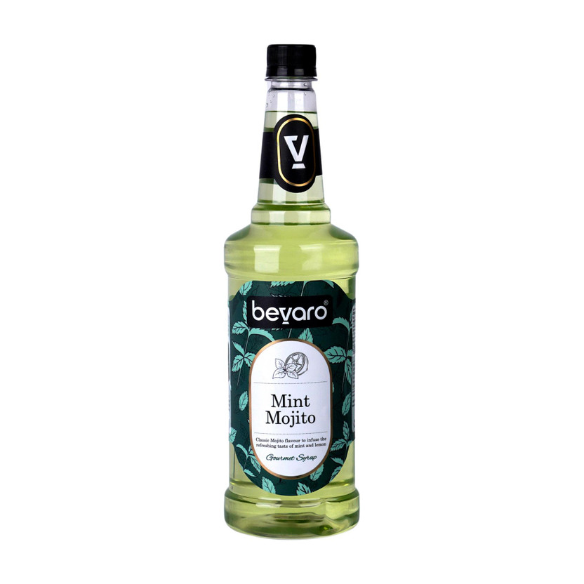 Bevaro Mint Mojito ,Refreshing Gourmet Syrup for Mocktails & Mixers MInt Mojito(1000 ml, Pack of 1)