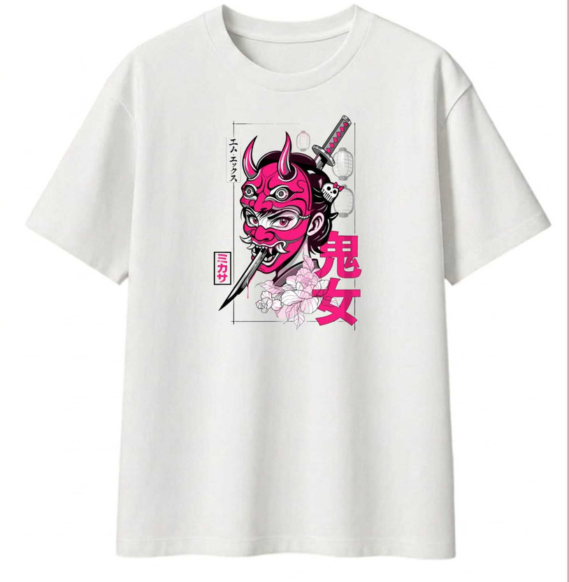 GUDDU ONLINE Graphic Print Women Round Neck White T-Shirt