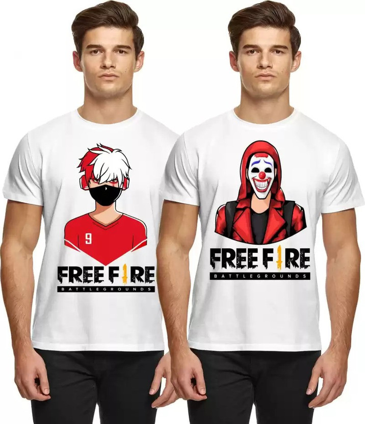 Free fire t shirt on flipkart Sale