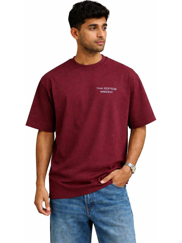 Gan Gan Printed Men Round Neck Orange T-Shirt - Flipkart Deal