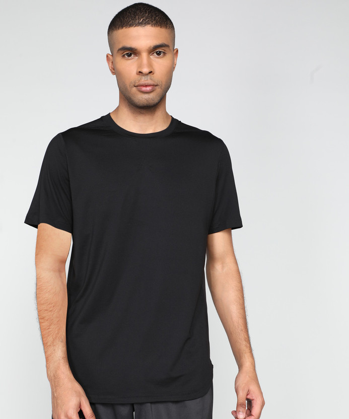 plain black tee