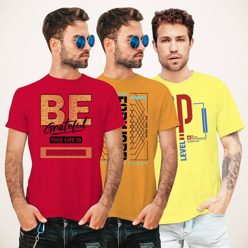 Magnum Pack of 3 MN-M-ES02 Essential t-shirts